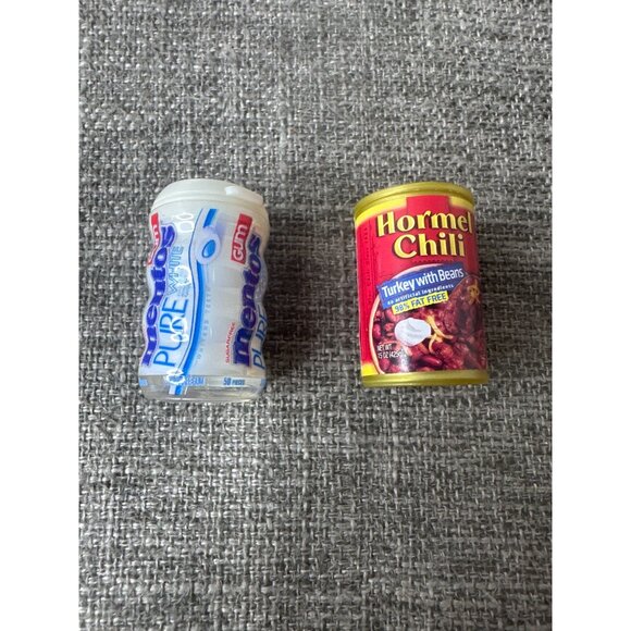 Miniature Shopping Toy Cart Playset with 5 Food Items Grocery Store Pretend Play - Picture 4 of 11